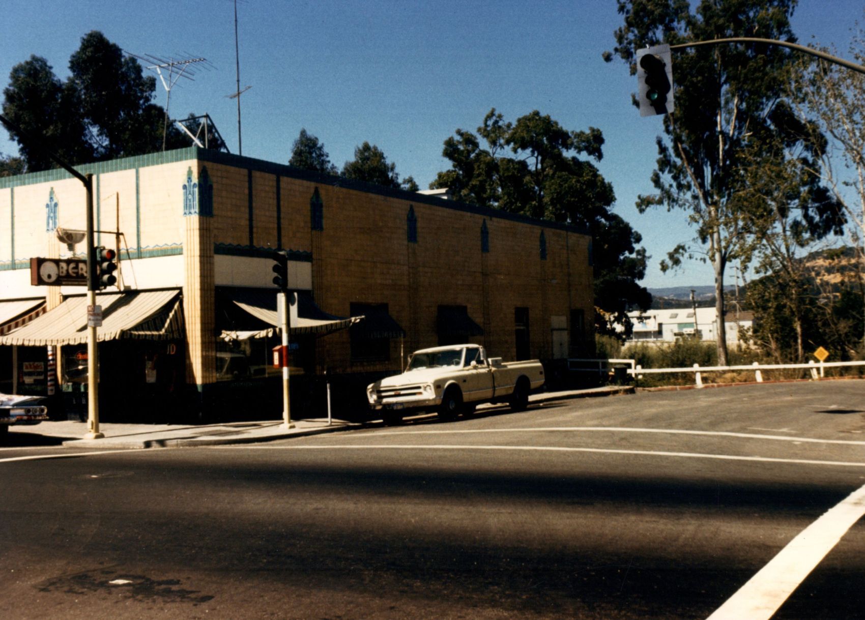 Images of old Napa Second Street looking east